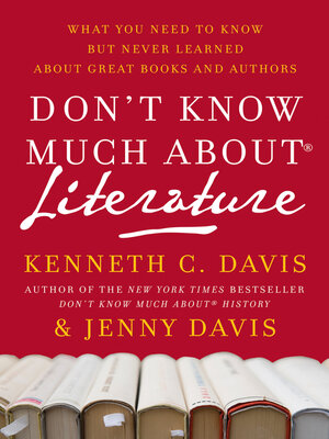 cover image of Don't Know Much About Literature